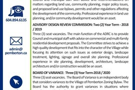 Call for Commission Members | ADRC, ALUC & Board of Variance Commissions