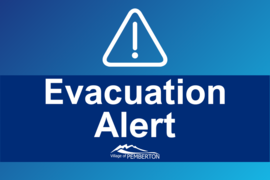 Evacuation Alert: All low-lying properties along Arn canal, vine road and Hwy 99 mobile home park