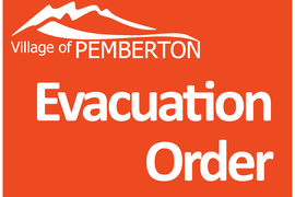 Village of Pemberton Evacuation Order