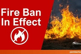 Reminder: Fire Ban in Effect