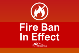 Community Notice: Campfire Ban in Effect May 15, 2024